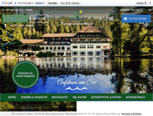 Tablet Screenshot of hotel-langenwaldsee.de